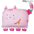 【Milo&Gabby】動物好朋友-超細纖維可水洗兒童枕頭防蹣大枕心+莫代爾大枕套組(多款可選-2歲以上)