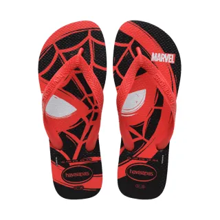 【havaianas 哈瓦仕】拖鞋 男鞋 女鞋 夾腳拖 漫威英雄 蜘蛛人  紅 4146953-9710U(哈瓦士)
