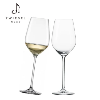 【ZWIESEL GLAS】ZWIESEL GLAS Fortissimo 白酒杯420ml 2入禮盒組(白酒杯/品酒杯/高腳杯/紅白酒杯)