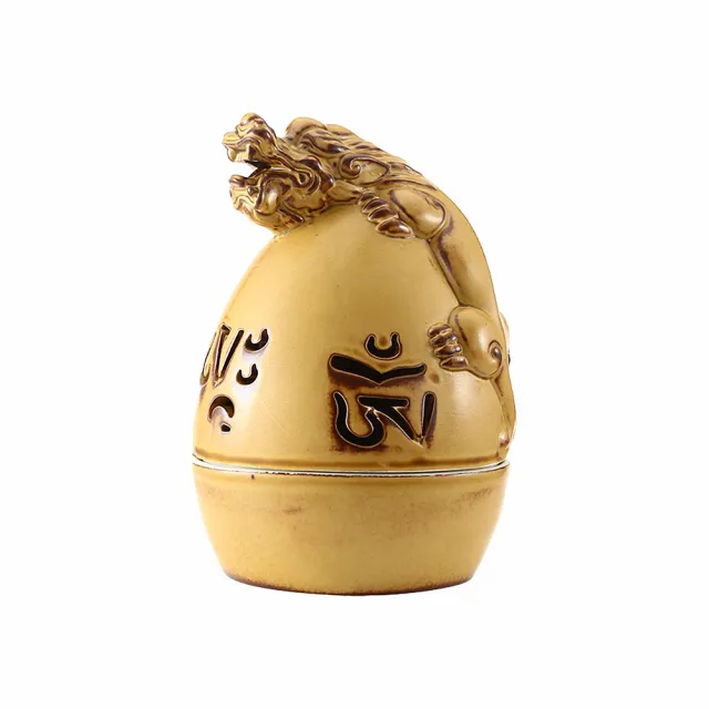 【雨揚】三字真言環香爐(貔貅/神獸/招財/避邪/擋煞/上供下施/香爐)