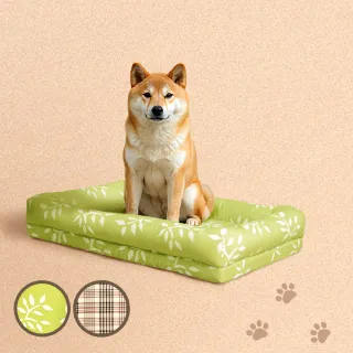 【英柏絲】寵物記憶床墊 50x80cm 中 可拆洗 寵物床墊 寵物睡墊 狗窩 睡窩 狗床 貓床 貓窩(50x80cm)