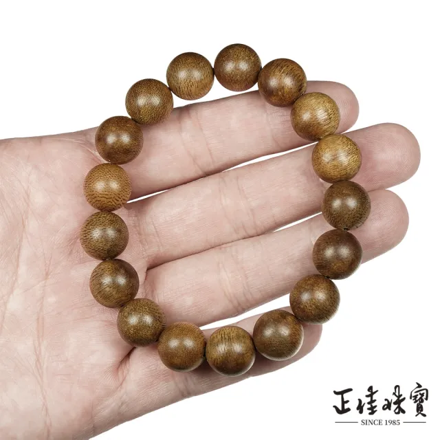 【正佳珠寶】加里曼丹沉香 12mm 加里曼丹沉香手珠