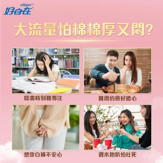 【好自在 新品上市】Air-Dry 雲枕瞬吸/草本健康衛生棉(18cm 12片)