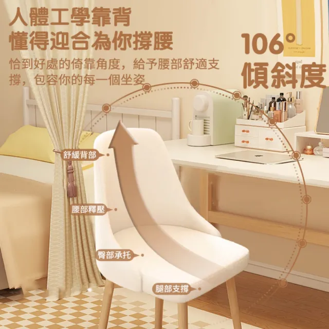 【小不記】加量不加價/升級乳膠墊芯(美容美甲化妝椅 梳妝椅 餐椅 餐桌椅 書桌椅 學習椅 餐廳椅 椅子)