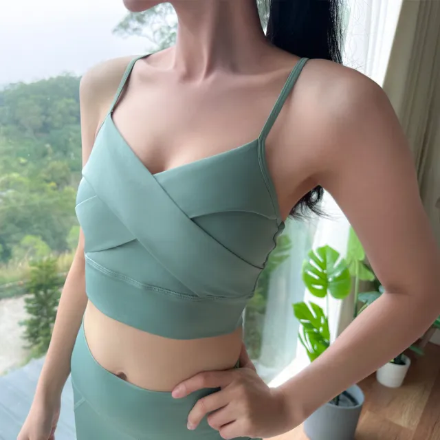 【怪獸】Taimat Michelle 微設計款瑜伽服 背心(瑜珈 瑜珈服飾 瑜珈用品)