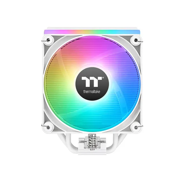 【Thermaltake 曜越】ASTRIA 200 ARGB主板連動版CPU散熱器 - 白色(CL-P137-AL12SW-A)