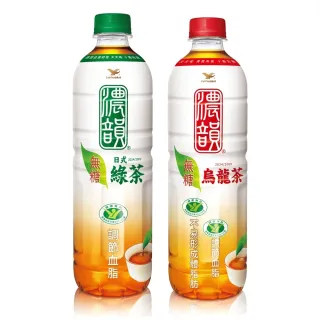 【濃韻】濃韻 600mlx24入/箱(烏龍茶/日式綠茶)