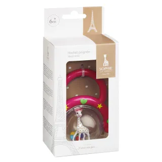 【Sophie La Girafe 官方直營】壺鈴手搖鈴(紅)