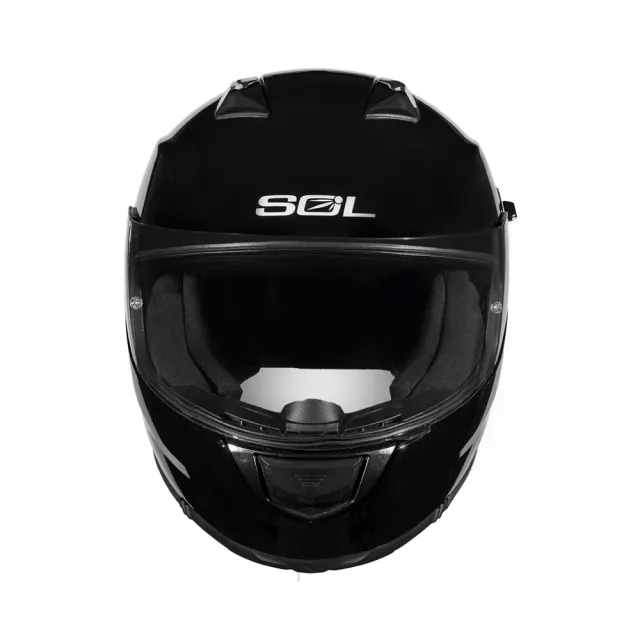【SOL】SF-7 素色 素黑 全罩式安全帽(內襯│鏡片│內藏墨鏡│加強型眼鏡溝│內建EPS藍芽耳機槽)