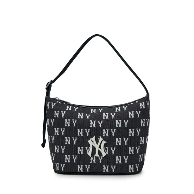 【MLB】腋下包 手提包 肩背包 Monogram系列 紐約洋基隊(3ABQM015N-50BKS)