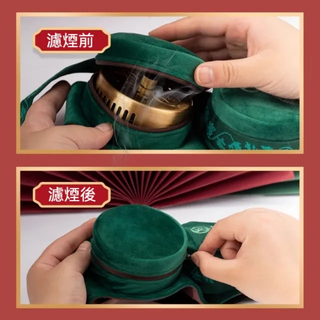 【楠陽艾】母親節特惠 天鵝絨艾灸罐套裝-三聯(艾灸儀 艾灸罐 艾灸盒 艾灸器具 艾柱)