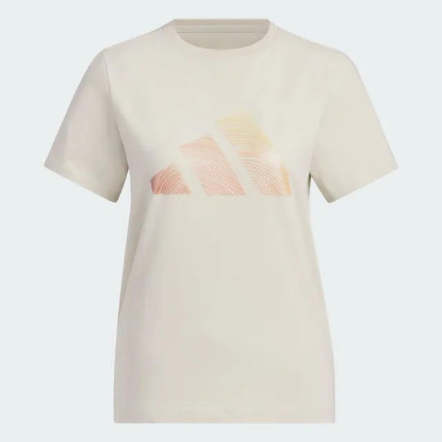 【adidas 愛迪達】運動 休閒 短袖 T恤 女上衣 LOGO SS TEE(JL6285)