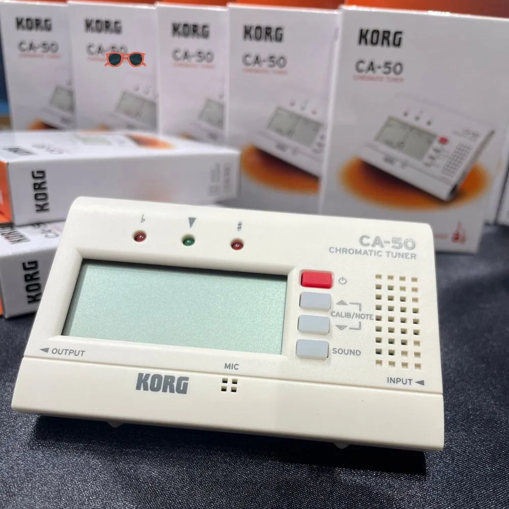 【KORG】CA-50 半音數位調音器(日本直送 調音器 全音域 大螢幕)