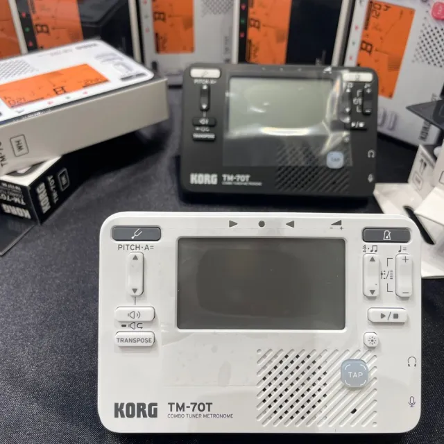 【KORG】TM-70T 多功能調音器/節拍器(日本直送 品質保證！再吵 ? 都清晰 !)