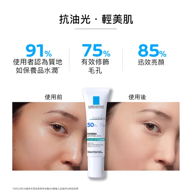 【理膚寶水】太空防曬★全護極致抗油光防曬亮白乳 UVA PRO 30ml_H