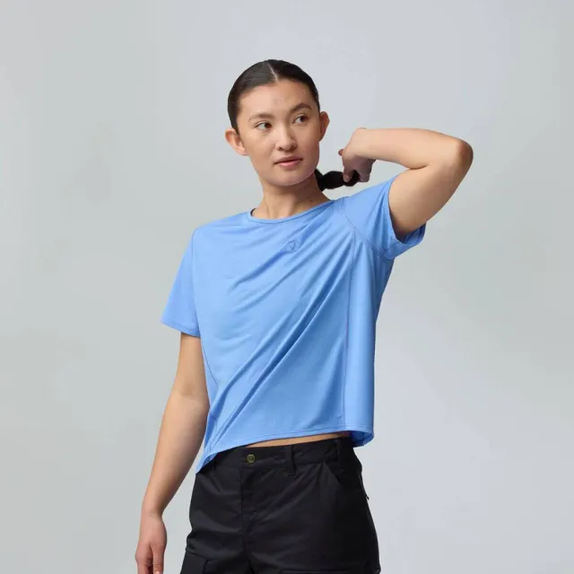【Fjallraven】Abisko Lite SS 吸濕且快乾 戶外T恤 女(FR14600203)
