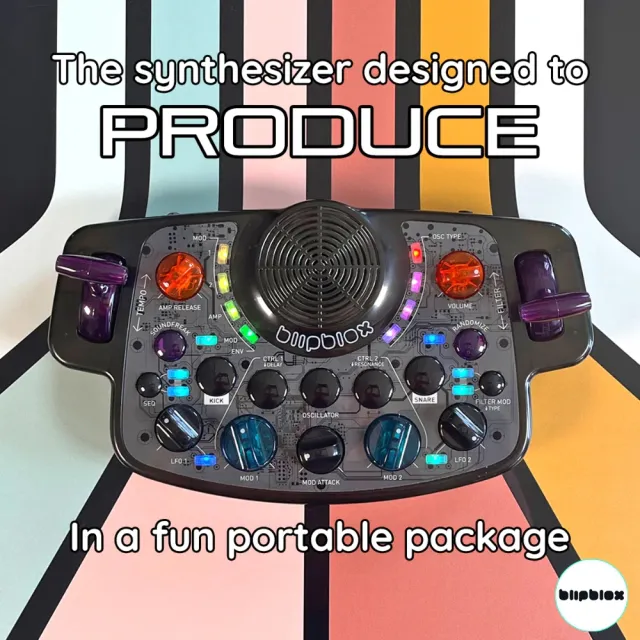 【Blipblox】After Dark 合成器 玩具樂器(聲音教學樂器 科學STEM 玩具樂器)