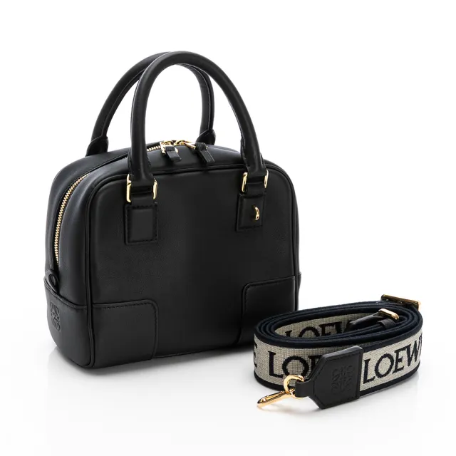 【LOEWE 羅威】Amazona 16 Square肩背/手提包(黑)