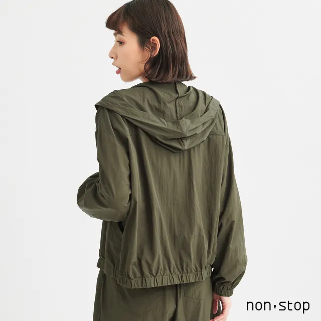 【non-stop】休閒運動連帽套裝-2色