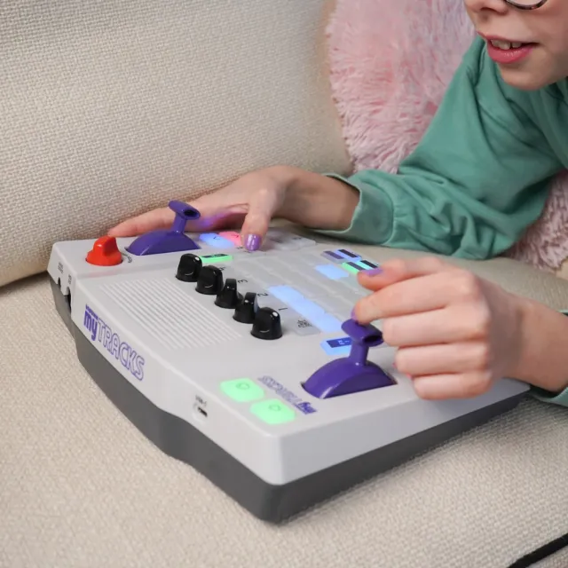 【Blipblox】myTracks 節奏機 合成器 玩具樂器(聲音教學樂器 科學STEM 電子樂器)
