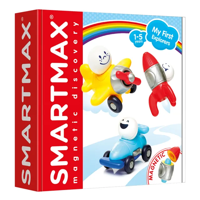 【SMARTMAX】磁力接接棒-我的小小探險家