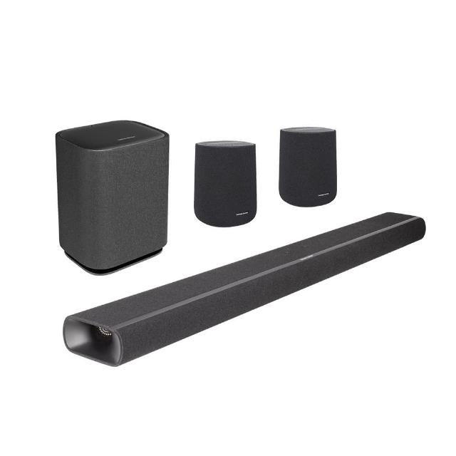 【Harman Kardon】Enchant 1100 7.1.4杜比全景聲家庭劇院聲霸音響組(Soundbar1100+Sub+Speaker*2)