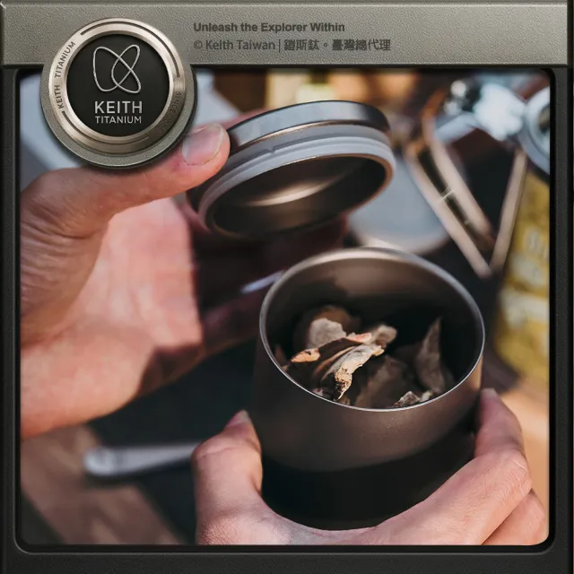 【Keith】鎧斯鈦銀河雙層保溫杯 220ml / Ti3311(純鈦水杯 鈦咖啡杯 隔熱鈦杯 雙層露營杯 保溫馬克杯)
