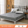 【HongYew 鴻宇】台灣製100%精梳棉 床包枕套組 加大(多款)