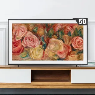 【SAMSUNG 三星】50型4K HDR The Frame QLED美學顯示器 壁掛安裝 50LS03D(QA50LS03DAXXZW)