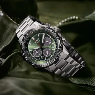 【CITIZEN 星辰】Promaster 空中之鷹 光動能時計腕錶 男錶 手錶-40mm 618 年中慶 送禮 自用(CA4664-60W)
