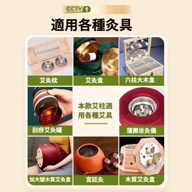 【楠陽艾】糖果陳年金艾柱尊享款1.8*2.7cm*60粒(艾灸柱 艾柱 無煙艾柱 無煙艾灸)