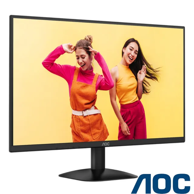 【AOC】U27B35 27型 4K VA窄邊框廣視角螢幕(IHDR10/AdaptiveSync/護眼/抗藍光/4ms)