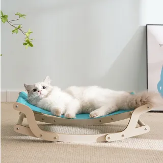 【PETDOS 派多斯】寵物四季搖床(既是搖床 又是吊床 愛寵享用星級享受)