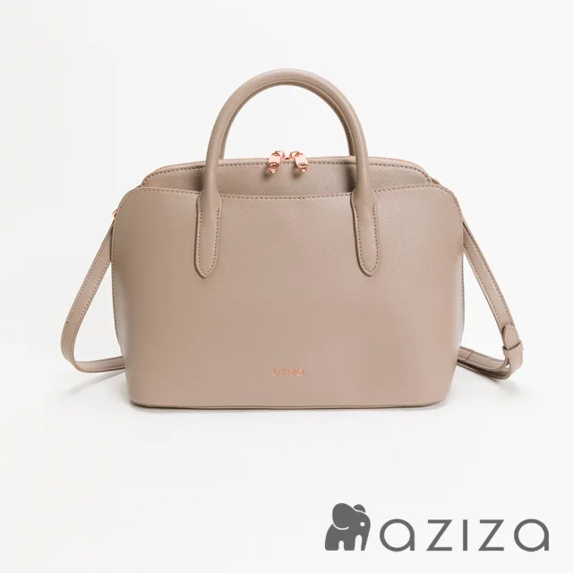 【aziza】URI手提斜背包-大(午茶駝/絕版出清品)