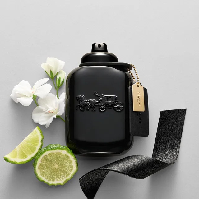 【COACH】時尚曜黑男性淡香精40ml(贈隨機小香乙瓶.專櫃公司貨)