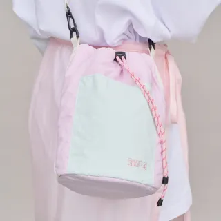 【plain-me】母親節禮物 卡肉聯名 SAAKO 防潑水 輕量鋪棉拼接水桶包 SAA3013-241(男包包 女包包  斜背包 側