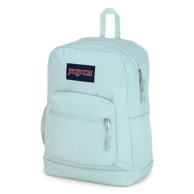 【JANSPORT】雙11 Cross Town Plus 後背包 運動包 雙肩背包 水藍(JS0A7ZNZEW7)