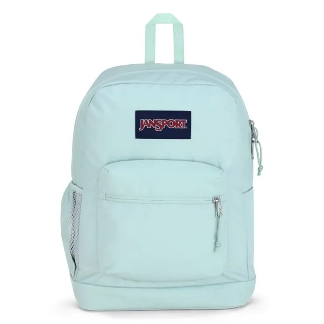【JANSPORT】雙11 Cross Town Plus 後背包 運動包 雙肩背包 水藍(JS0A7ZNZEW7)