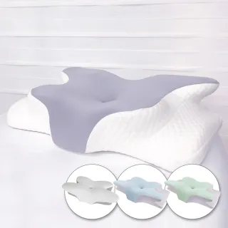 【Beroso 倍麗森】涼感奢眠深睡雲朵防鼾護頸益眠枕頭(13cm記憶枕/雲朵枕/記憶枕/支撐頸部/618)