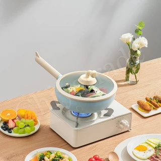 【Taste Plus】悅味KIDS親子鍋系列 炒鍋+奶鍋+玉子燒鍋 三件組(IH爐可用鍋)