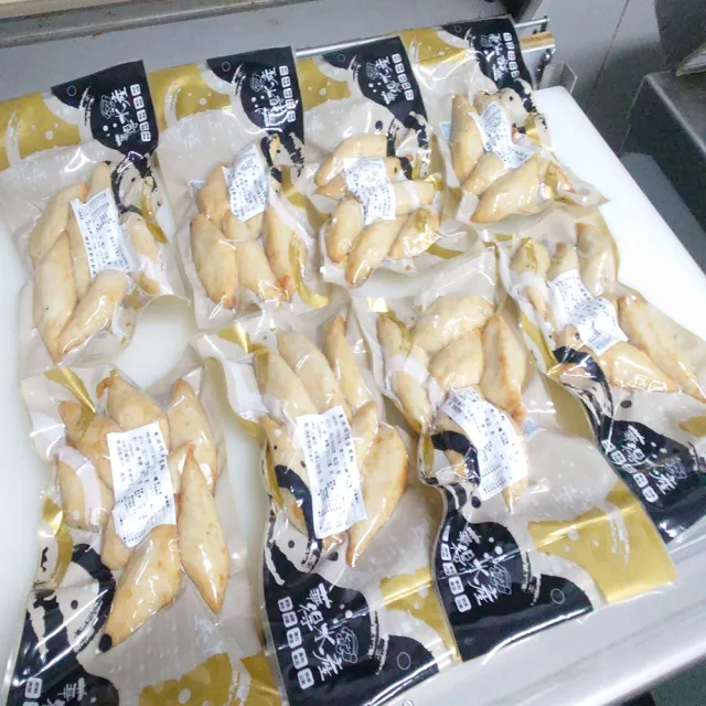 【華得水產】東港旗魚爆蛋黑輪4包組(300g/包)