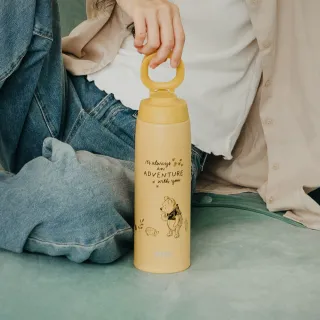 【THERMOS 膳魔師】momo獨家小熊維尼找橡實篇不鏽鋼真空保溫杯750ml(JOO-750WP-AGY)