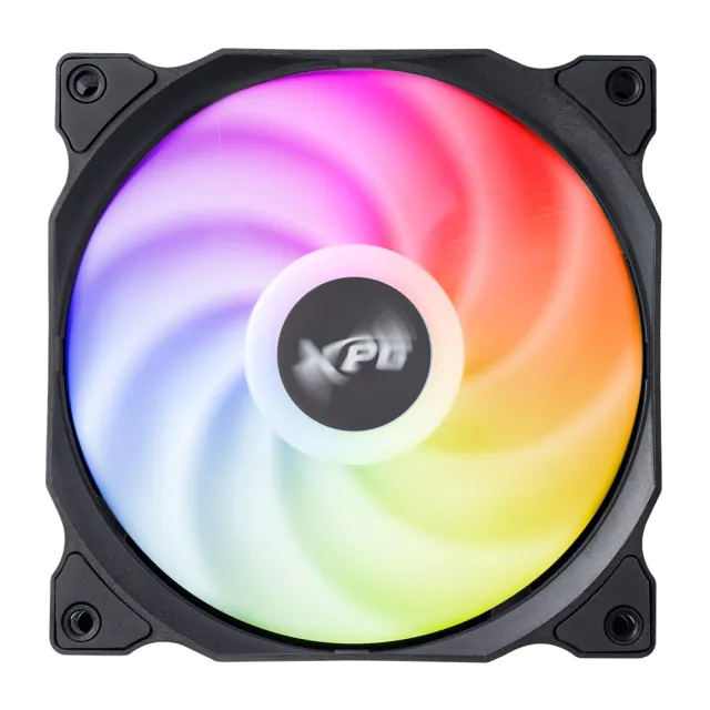 【XPG】威剛 VENTO 120 ARGB PWM機殼風扇(黑色/正葉/三入包)