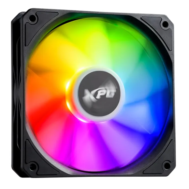 【XPG】威剛 VENTO R 120 ARGB PWM機殼風扇(黑色/反葉/三入包)