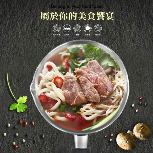 【PERFECT 理想】台灣製極厚316不銹鋼湯鍋20cm附蓋(IH爐可用鍋/泡麵鍋/火鍋/雪平鍋)