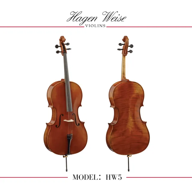 【ISVA】德國頂級工作室 Hagen Weise 型號HW5 專業演奏大提琴 台灣獨家代理(德國原裝進口 原廠簽名證書)