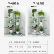 【品屋】6盆方形園藝花架 加強款(盆栽架 花架 花盆架 植物架 戶外花架 園藝花架 落地花架)
