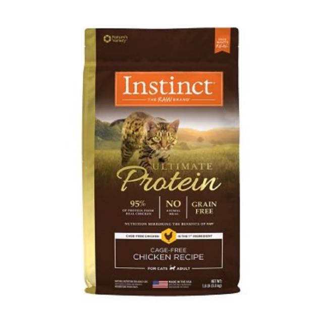 【Instinct原點】皇極鮮雞成貓配方10lb(WDJ 純肉飼料 貓飼料 無穀飼料 肉含量95%)