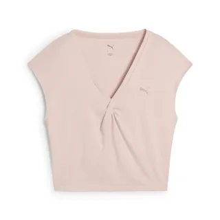 【PUMA官方旗艦】瑜珈系列Cloudspun扭結短袖T恤 女性 52669791 短t