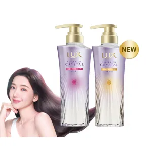 【LUX 麗仕】日本製 極輕光護膜洗髮精450mlx3入(頭髮雨衣 護色聚光/蓬鬆修護)